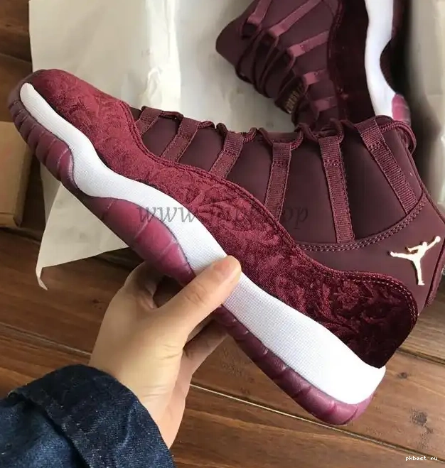 GS AUTHENTIC 11 JORDAN AIR VELVET “HEIRESS” 0528